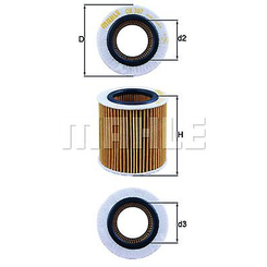 Сменный масляный фильтр